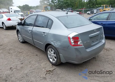 2007 Nissan Sentra 2.0S из США, поврежденный, VIN 3N1AB61E27L659970